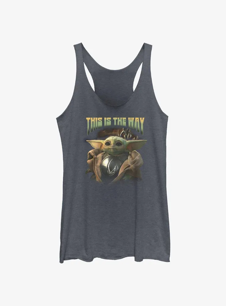 Star Wars The Mandalorian Grogu Clan of Two Womens Tank Top BoxLunch Web Exclusive