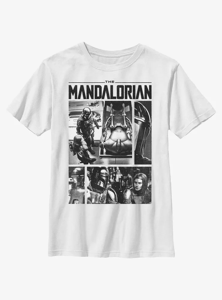 Star Wars The Mandalorian Plazir-15 Droid Recommissioning Youth T-Shirt