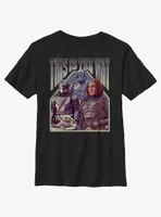 Star Wars The Mandalorian Squad Din Djarin Grogu Paz Vizsla & Bo-Katan Youth T-Shirt BoxLunch Web Exclusive