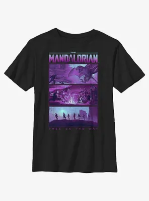 Star Wars the Mandalorian Rescue of Foundling Youth T-Shirt