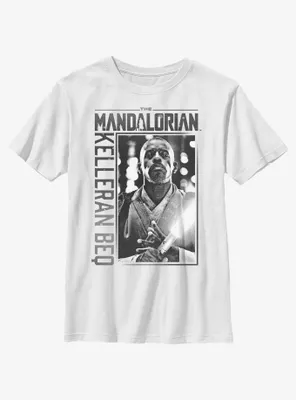 Star Wars The Mandalorian Kelleran Beq Poster Youth T-Shirt