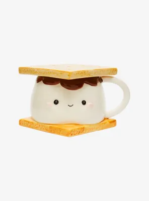 S'mores Figural Mug with Lid