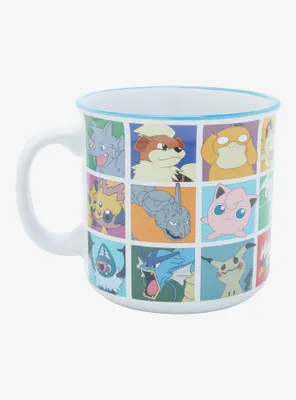 Pokémon Character Grid Camper Mug
