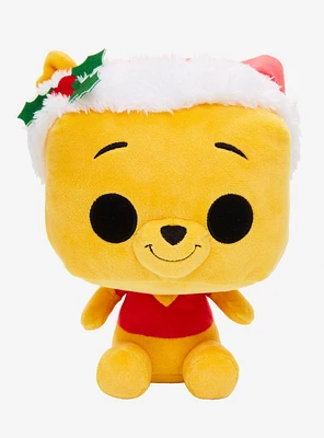 Funko Disney Winnie The Pooh Santa Hat Plush Hot Topic Exclusive
