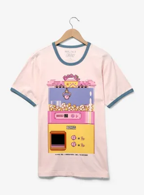 Nintendo Kirby Arcade Machine Ringer T-Shirt — BoxLunch Exclusive