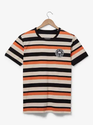 Dragon Ball Z Symbol Striped T-Shirt - BoxLunch Exclusive