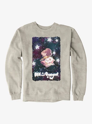 Bee And Puppycat Space Flowers Poster Sweatshirt