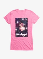 Bee And Puppycat Space Flowers Poster Girls T-Shirt