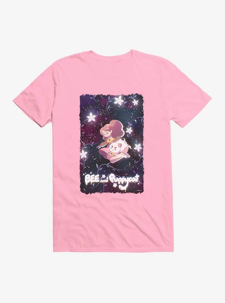 Bee And Puppycat Space Flowers Poster T-Shirt