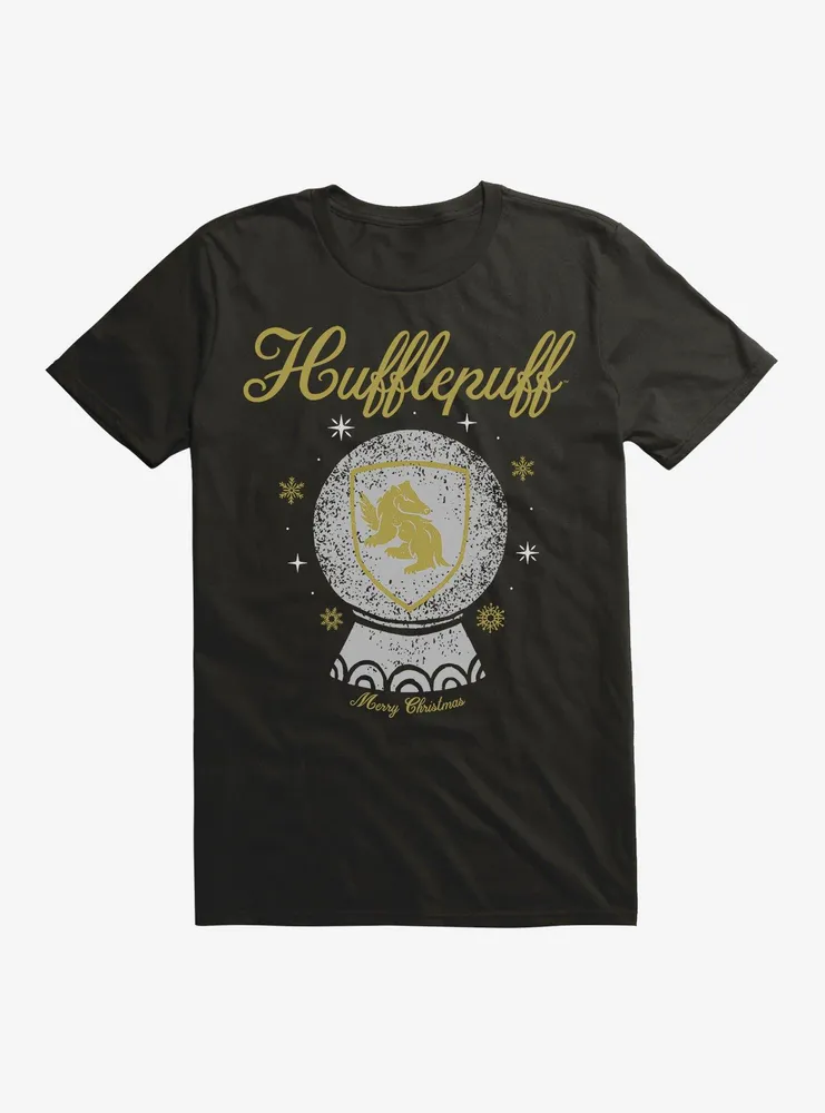 Harry Potter Snow Globe Hufflepuff T-Shirt