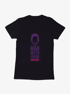 John Wick Man Myth Legend Womens T-Shirt