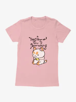 Bee And PuppyCat I Fear Nothing Womens T-Shirt