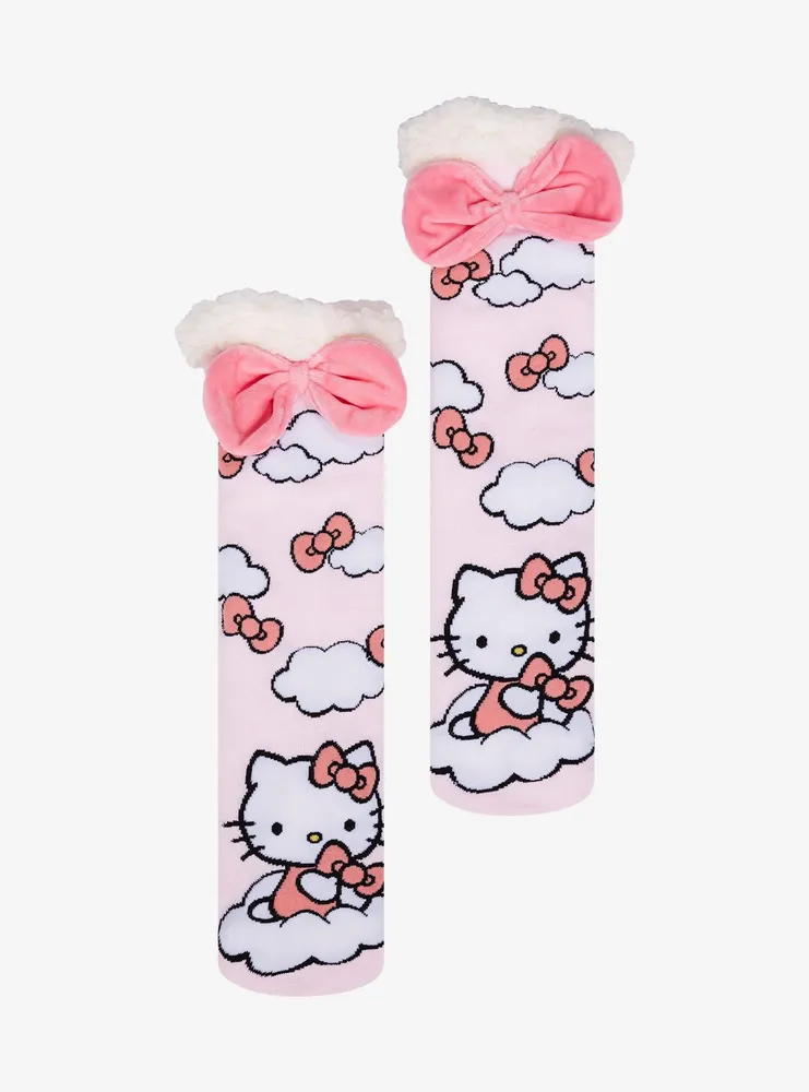 Hot Topic Hello Kitty Cloud Cozy Socks