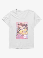 Bee And Puppycat Group Poster Girls T-Shirt Plus