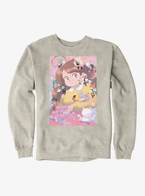 Bee And Puppycat Group Poster Sweatshirt