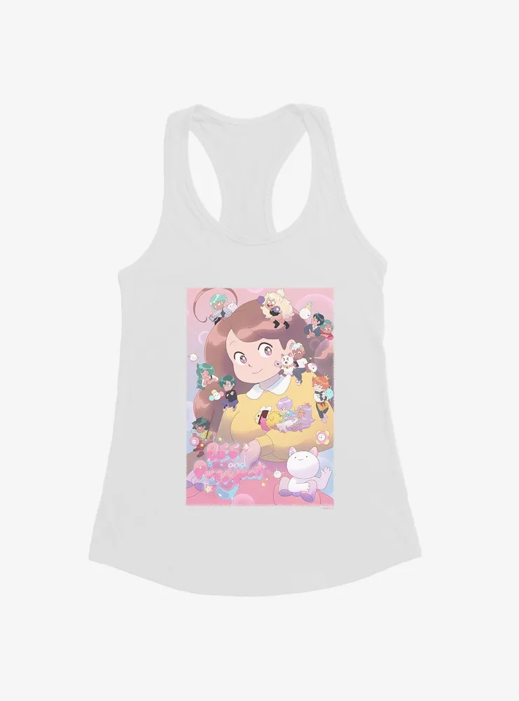 Bee And PuppyCat Group Poster Womens Tank Top