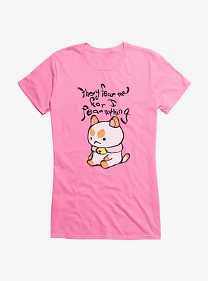 Bee And PuppyCat I Fear Nothing Girls T-Shirt