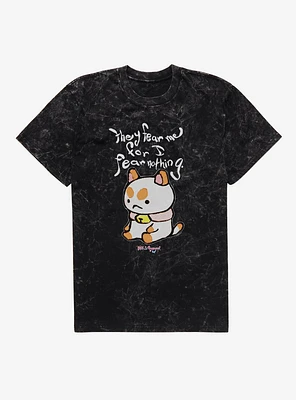 Bee And Puppycat I Fear Nothing Mineral Wash T-Shirt