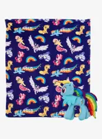 My Little Pony Cute Rainbow Dash Character Hugger Pillow & Silk Touch Throw Set