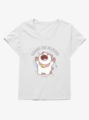 Bee And PuppyCat Leave Me Alone Womens T-Shirt Plus