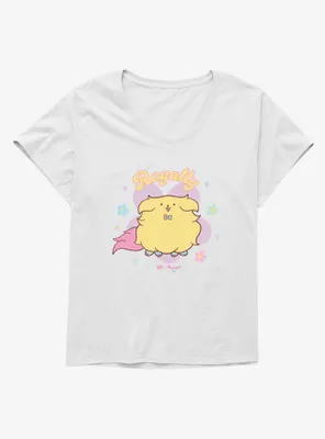 Bee And PuppyCat Royalty Womens T-Shirt Plus