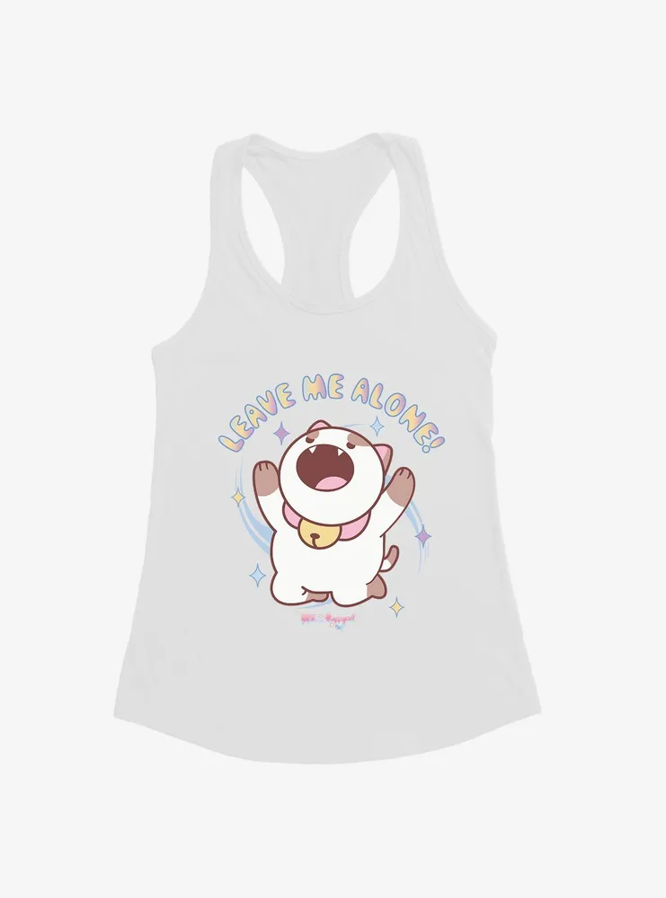 Bee And PuppyCat Leave Me Alone Womens Tank Top