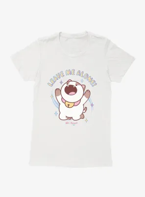Bee And PuppyCat Leave Me Alone Womens T-Shirt