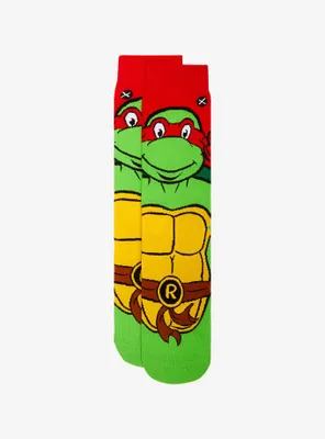 Odd Sox Teenage Mutant Ninja Turtles Raphael Portrait Crew Socks