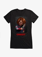 Chucky TV Series Bloody Knife Girls T-Shirt