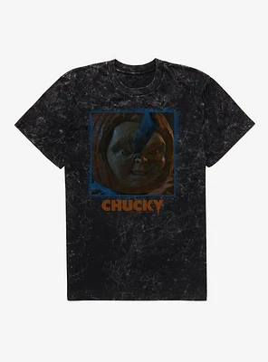 Chucky TV Series Chuck-O'-Lantern Mineral Wash T-Shirt