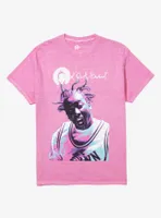 Ol' Dirty Bastard Neon Portrait Boyfriend Fit Girls T-Shirt