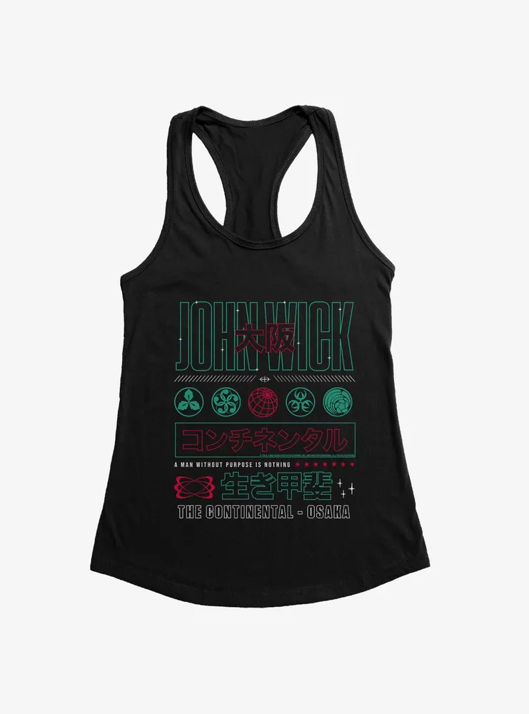 John Wick Continental Assassin Womens Tank Top