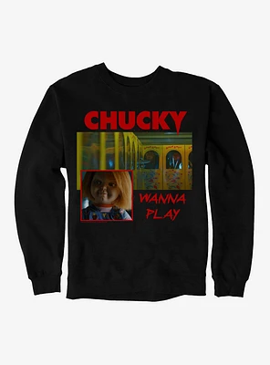 Chucky TV Series Good Guys Wanna Play Sweatshirt