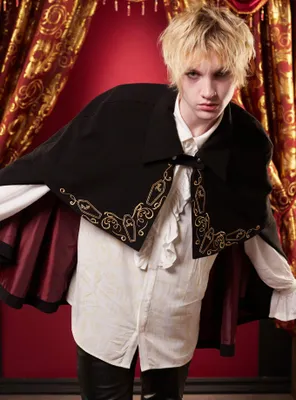 Interview With The Vampire Coffins Tiered Cape