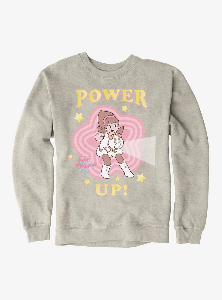 Bee And PuppyCat Power Up Sweatshirt