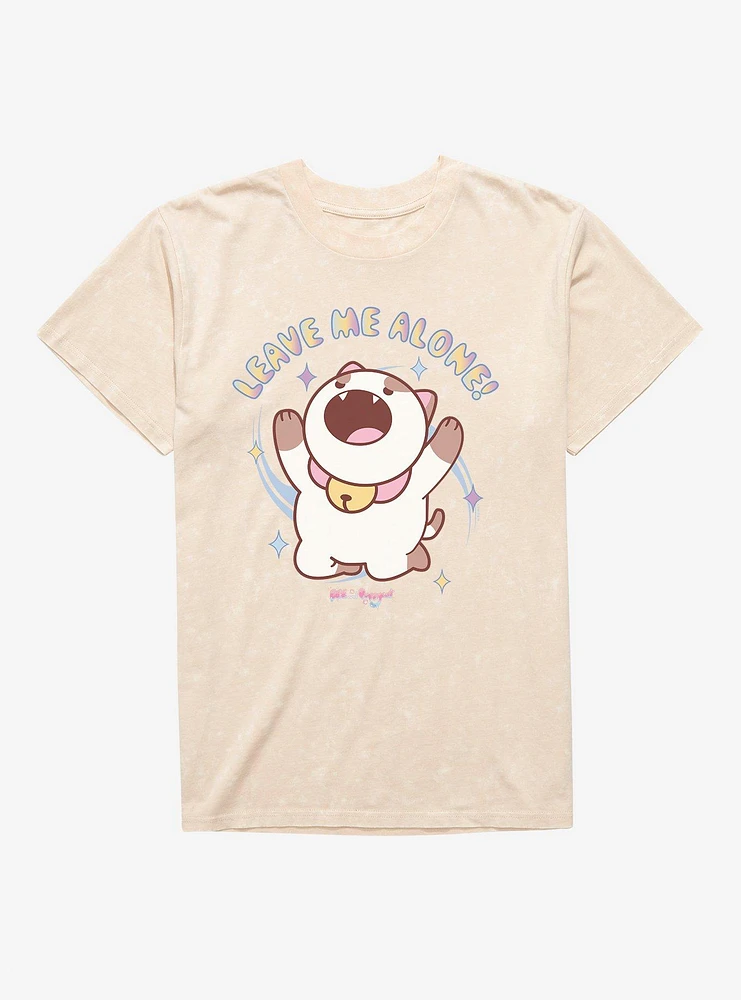 Bee And PuppyCat Leave Me Alone Mineral Wash T-Shirt
