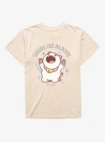 Bee And PuppyCat Leave Me Alone Mineral Wash T-Shirt