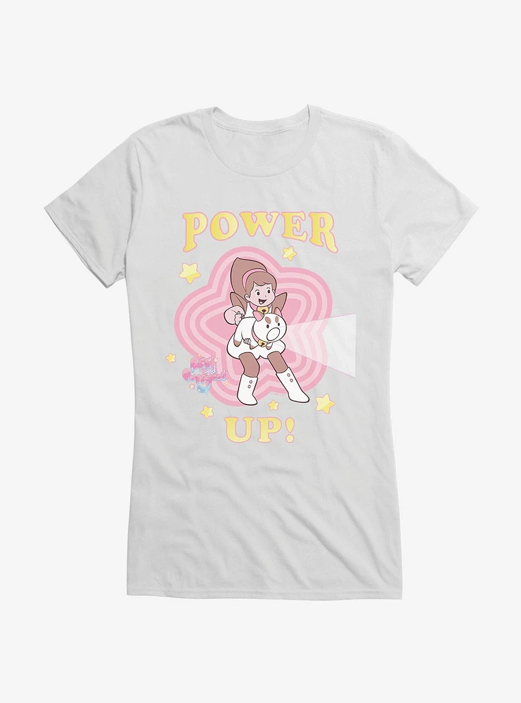 Bee And PuppyCat Power Up Girls T-Shirt