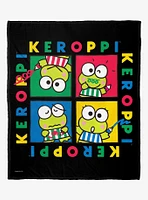 Keroppi Painting Silk Touch Throw Blanket