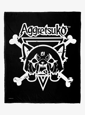 Aggretsuko Heavy Metal Silk Touch Throw Blanket