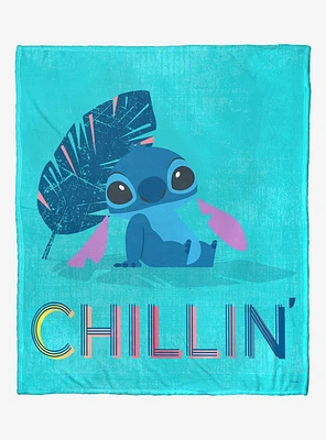 Disney Lilo & Stitch Chillin & Thrillin Throw Blanket