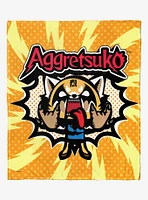 Aggretsuko Rock On Silk Touch Throw Blanket