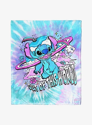 Disney Lilo & Stitch Hippie Stitch Throw Blanket