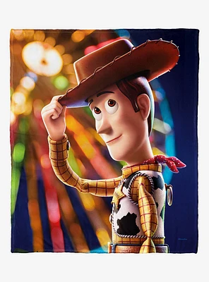 Disney Pixar Toy Story Woody Bright Throw Blanket