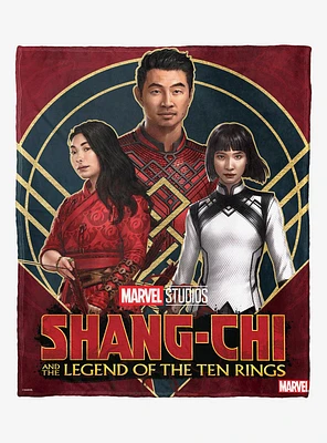 Marvel Shang-Chi Triple Threat Throw Blanket