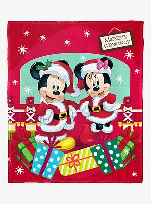 Disney Mickey Mouse Mickey Workshop Throw Blanket