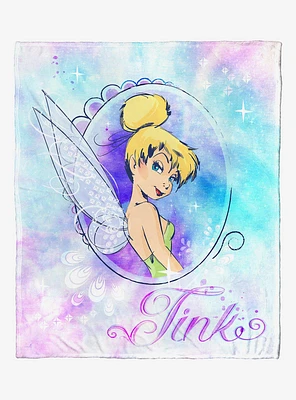 Disney Tinker Bell Cosmic Tink Throw Blanket