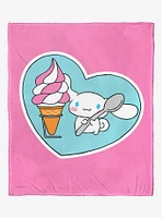 Cinnamoroll Cinnamon Swirl Throw Blanket