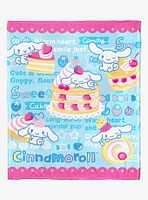 Cinnamoroll Cute And Bouncy Throw Blanket