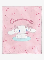 Cinnamoroll Sweet As Can Be Throw Blanket